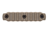 BCM® KeyMod™ 3 Inch Picatinny Rail Section, Nylon - Wolf Gray